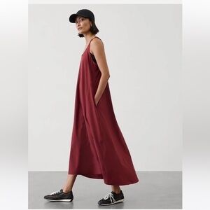 Athleta Presidio Traveler Maxi Dress - Redwood